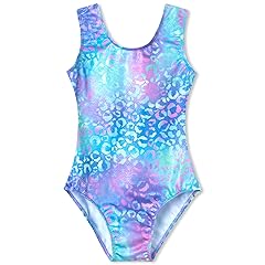 Domusgo Gymnastics Leotards for Girls Sparkly One Piece Tumbling Outfits