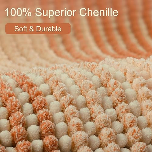 Miniatura 8 de BSICPRO Alfombra de baño roja, alfombra de baño para decoración del día de San Valentín, antideslizante, 17 x 24 pulgadas, absorbente de agua,