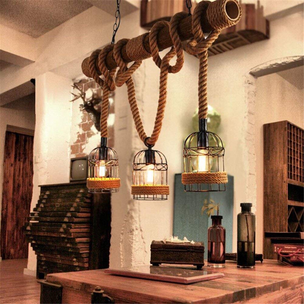 木製ランタンスタイルペンダントライト