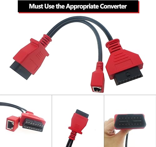 Miniatura 5 de Conector de cable OBD2 para Autel MaxiSYS Pro MS908P, cable de programación para BMW, adaptador OBD II de 16 pines, herramienta de escaneo de cable