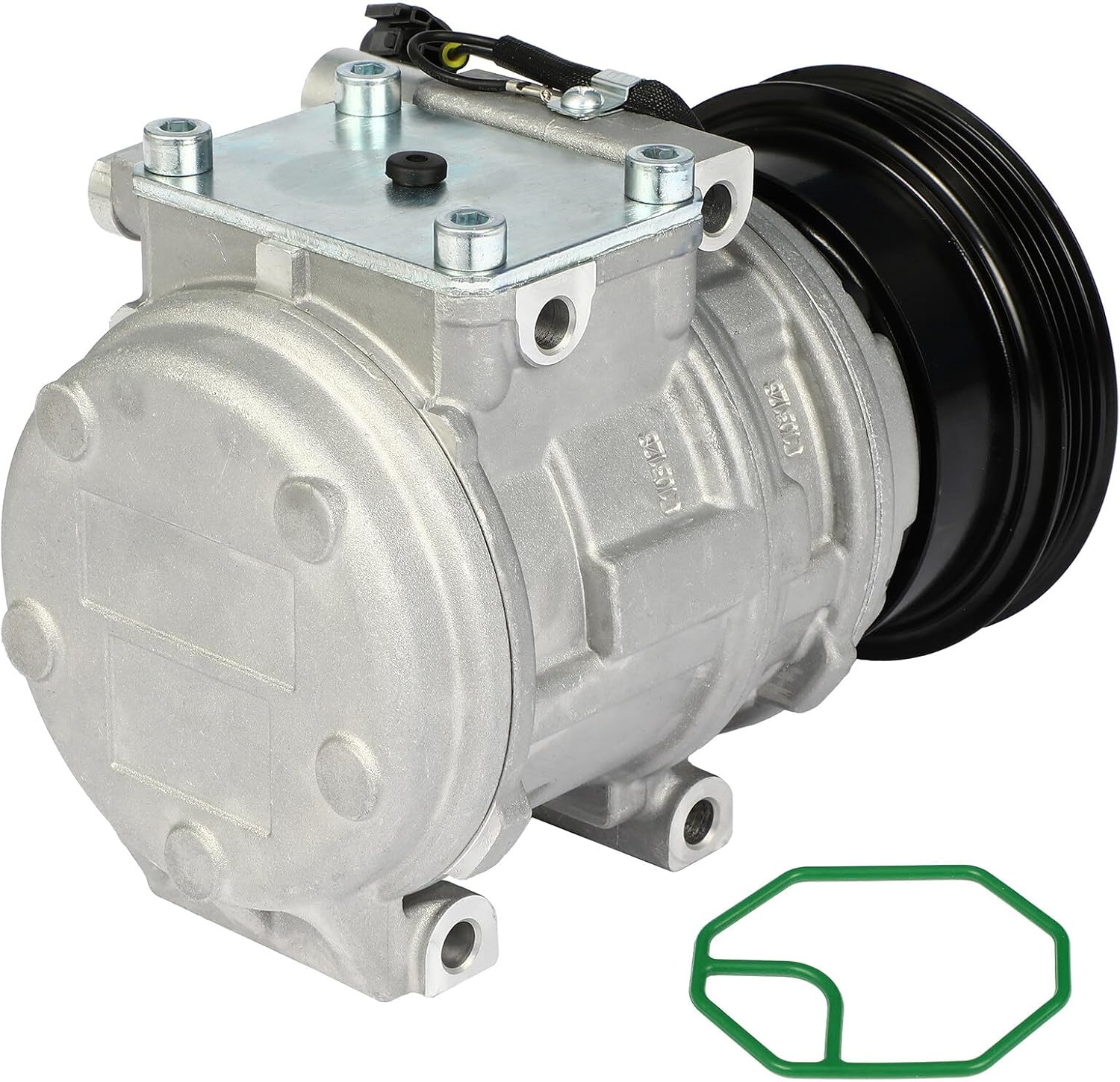 ECCPP AC Compressor Fast Cooling 2004-2006 Fit for Kia Spectra Spectra5 for Sportage 2.0L Air Conditioning Compressor 4 Grooves 10PA15C