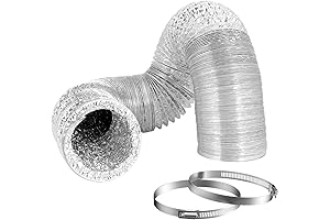 5 Inch Flexible Exhaust Pipe: Hon&Guan Extensible Ducting for Tight Spaces