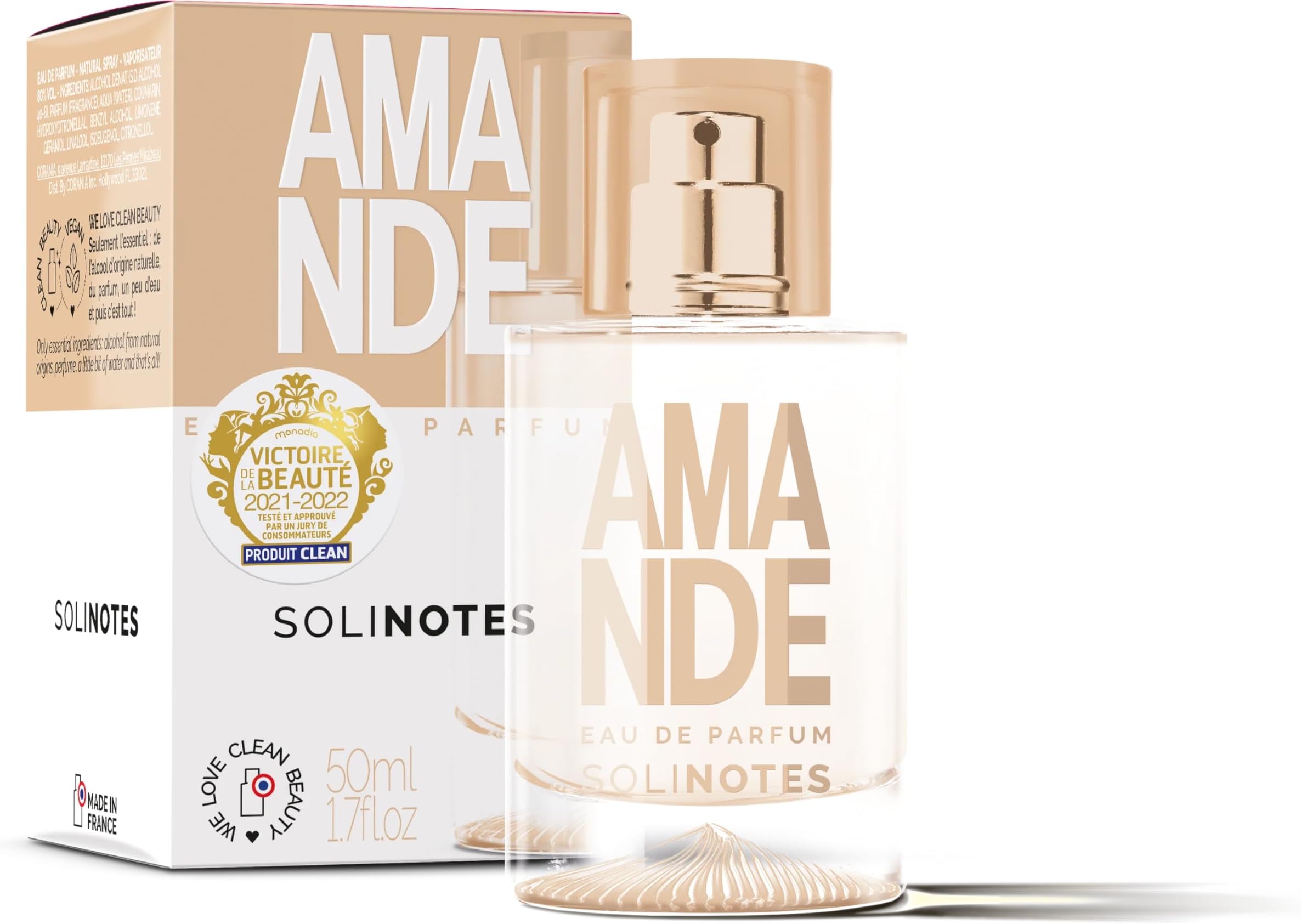 Solinotes Almond Eau De Parfum