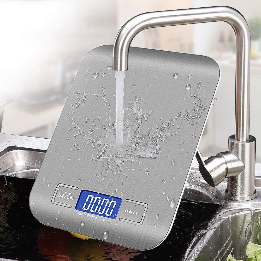 Balance de cuisine en acier inoxydable - Balance électronique pour aliments