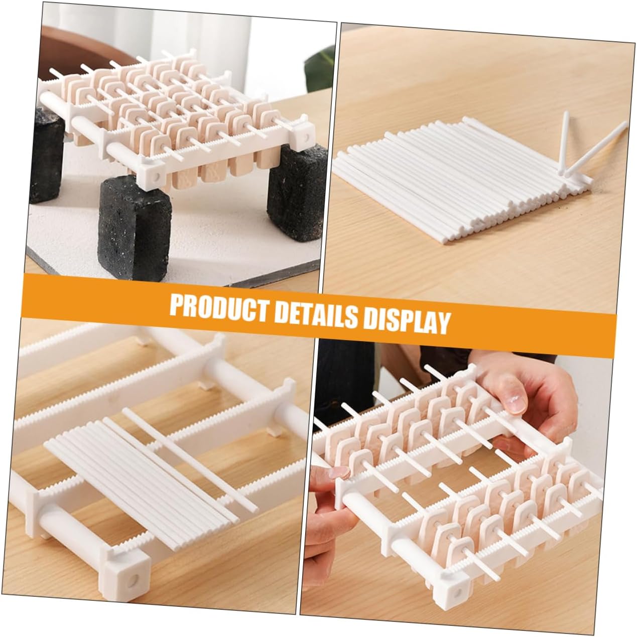 VILLCASE 32pcs Hanging Burning Bracket Accessories Kiln Hanging Rod Ceramic Firing Rod Kiln Tools for DIY