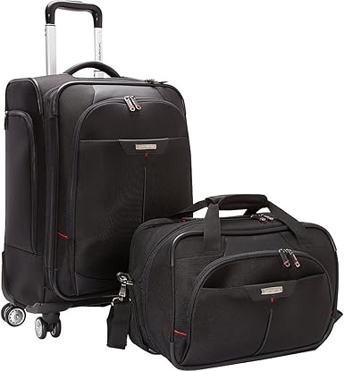 samsonite luggage set with backpack