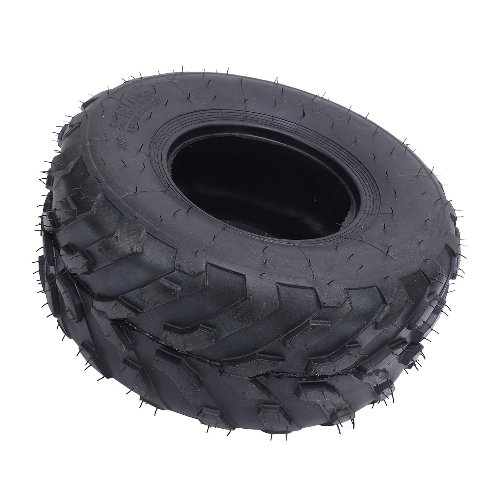 16x8-7 ATV-Reifen aus Gummi mit Verbessertem Grip, Pannensicherer Ersatzreifen für Quad, Off-Road, Go-Kart, Golfwagen, Mini-Fahrrad
