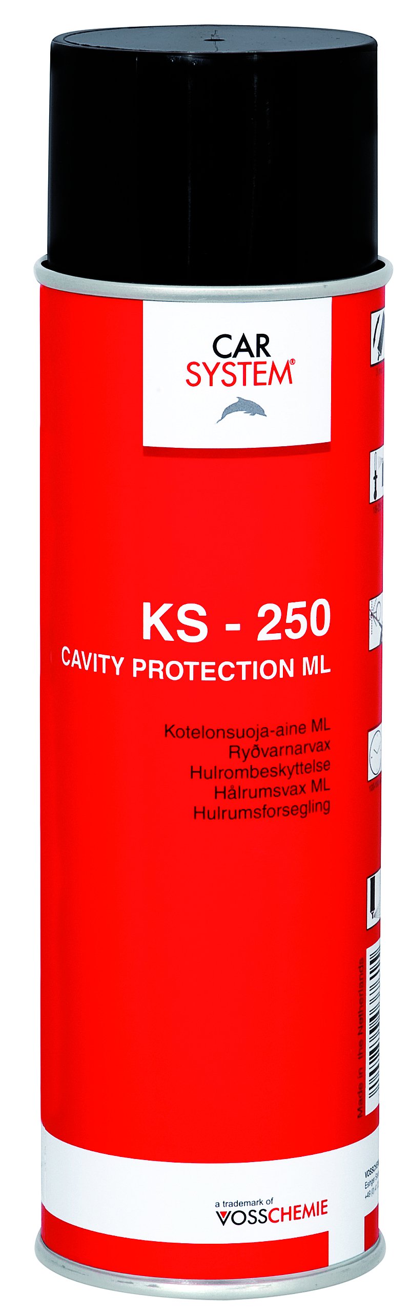 CARSYSTEM cavity preservation ML KS – 250 transparent brown 500 ml 126.061