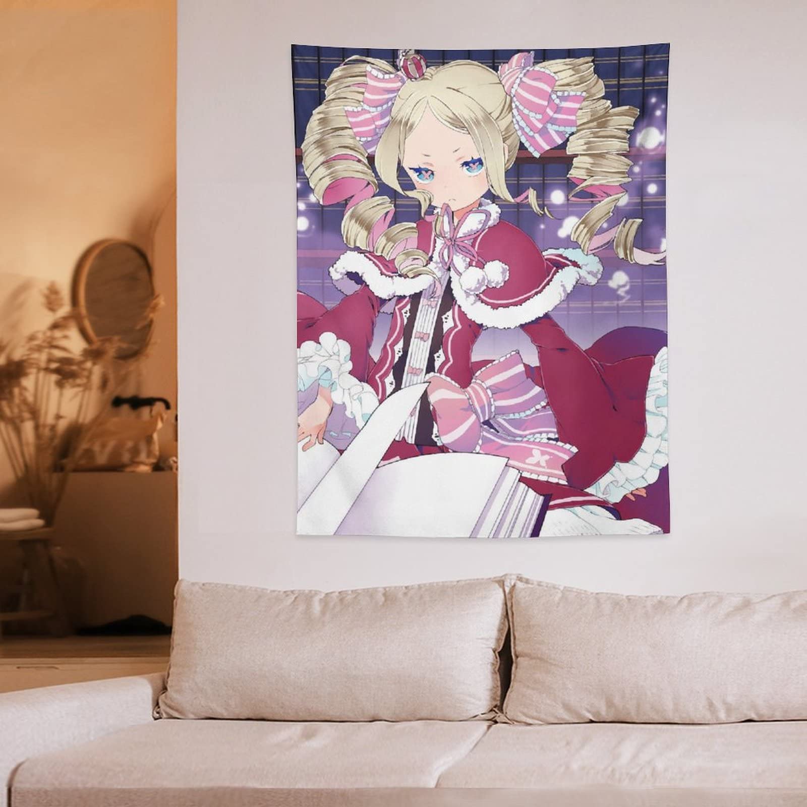 Amazon.co.jp: タペストリー 萌え キャラクター柄 Reゼロから始める異 