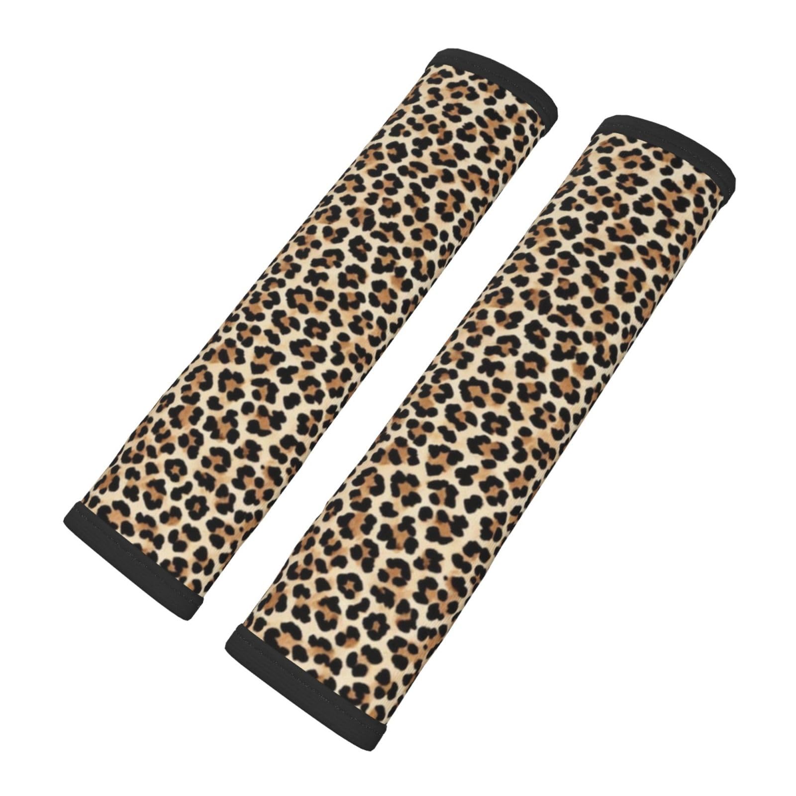 Photo 1 of 2 Pack Seat Belt Covers with Leopard Pattern, Soft Comfortable Seat Belt Pads for Adults Universal Car, Seat Belt Shoulder Pad for A More Comfortable Driving