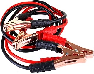 EZONEDEAL 500A Car Emergency Power Cable, 2M Car Battery Jump Leads Booster Cables Jump Start Leads Car Battery Jump Leads Strong Car Van Battery Booster Cable