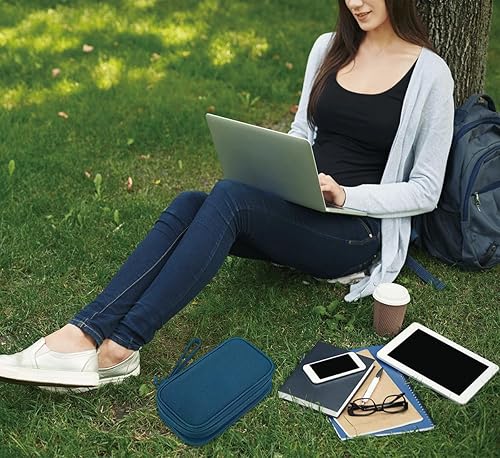 Miniatura 4 de Organizador de artículos electrónicos, estuche de viaje, resistente al agua, organizador de cables, bolsa organizadora de cables para cable, USB,