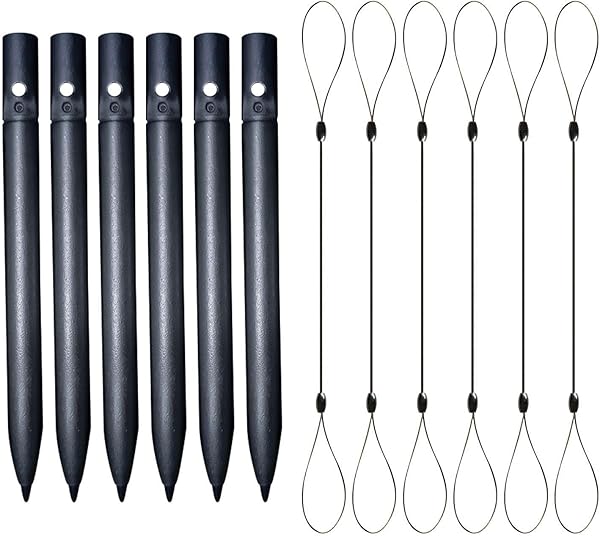 6 Stylets Et 6 Cordons De Stylet, Stylos pour Écran Tactile pour Enfants, Stylos De Remplacement pour Tableau D'Écriture pour Enfants, Corde Élastique Anti-Perte