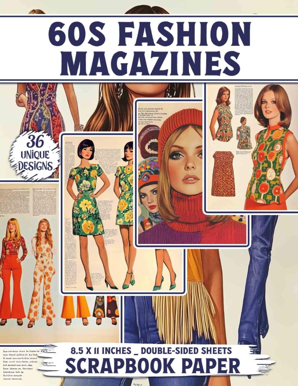 Amazon.co.jp: 60年代ファッション雑誌:コラージュアート、ギフト