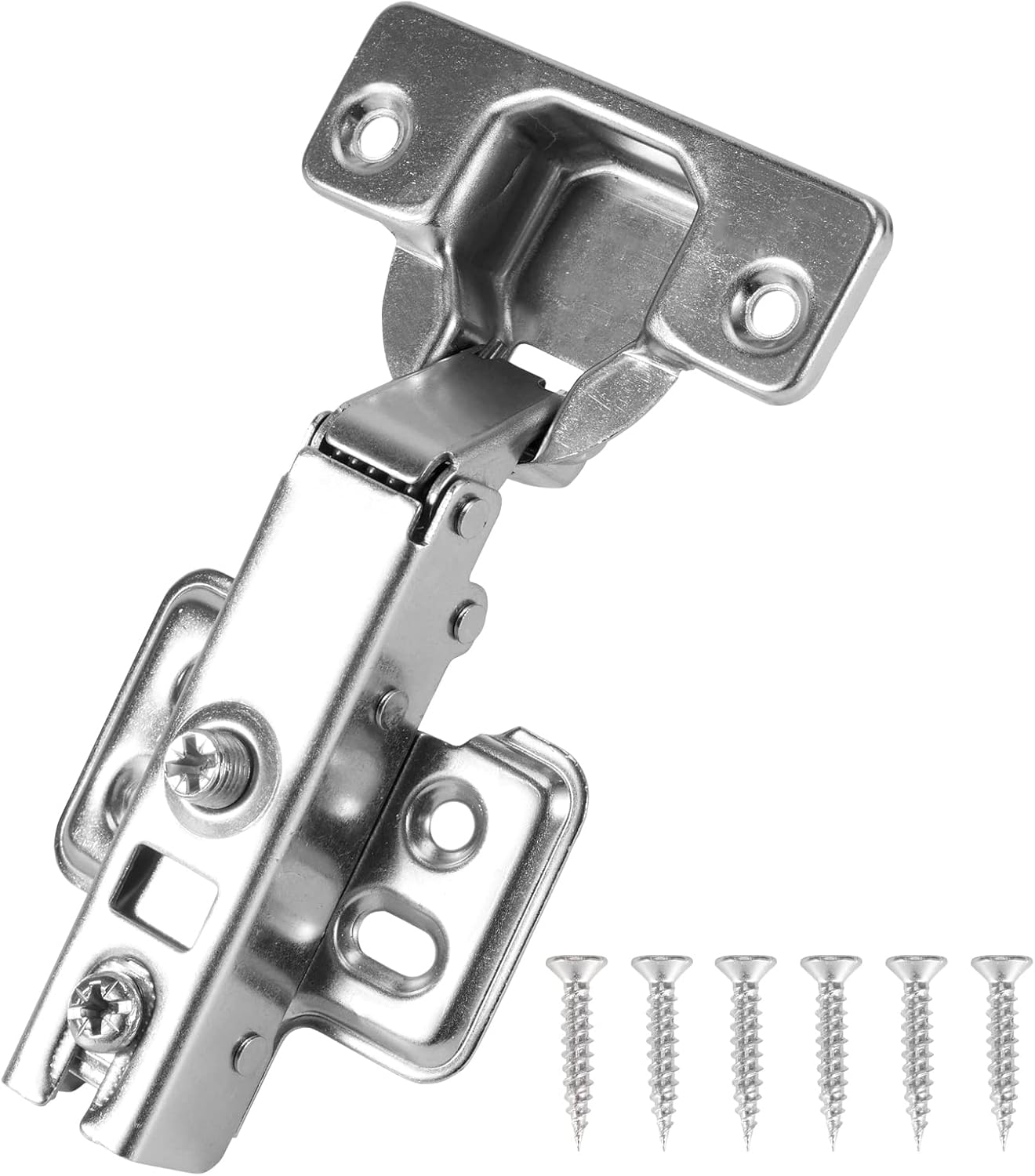 50 Pcs 25 Pairs Hinges Soft Close Full Overlay Door