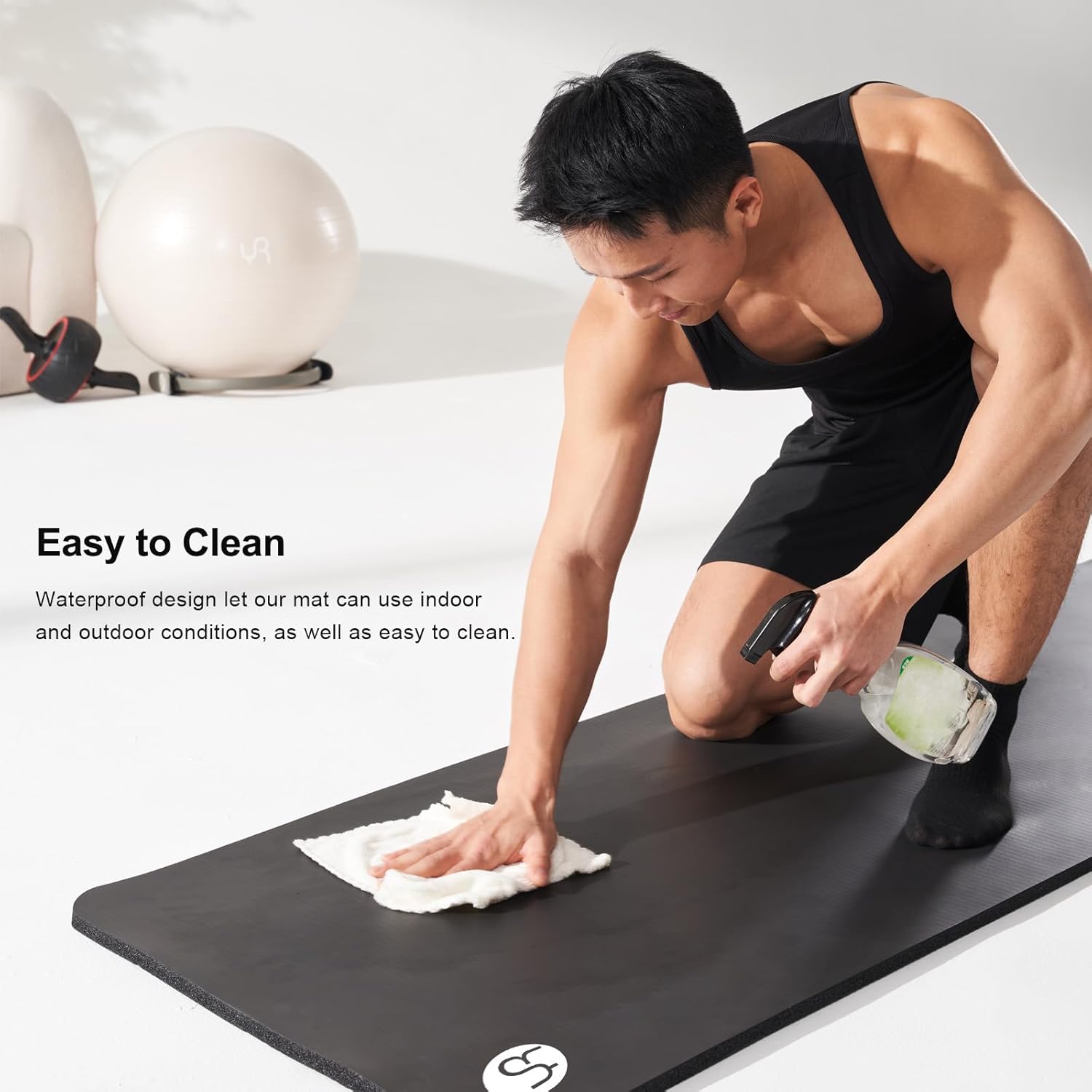 Yoga Mat Thick inch Exercise Mat Workout Uruguay Ubuy