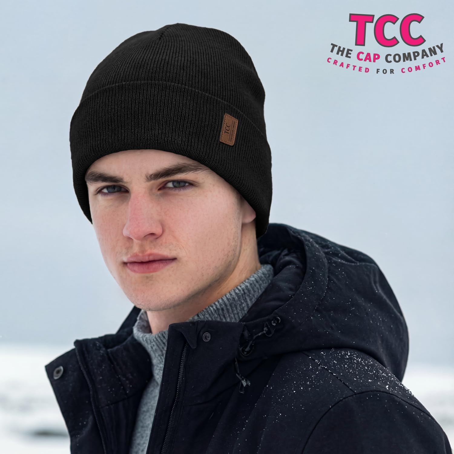 Beanie for Men Women | Cuffed Thick Soft Knitted Unisex Winter Hat Beanies Skull Cap - Image 4