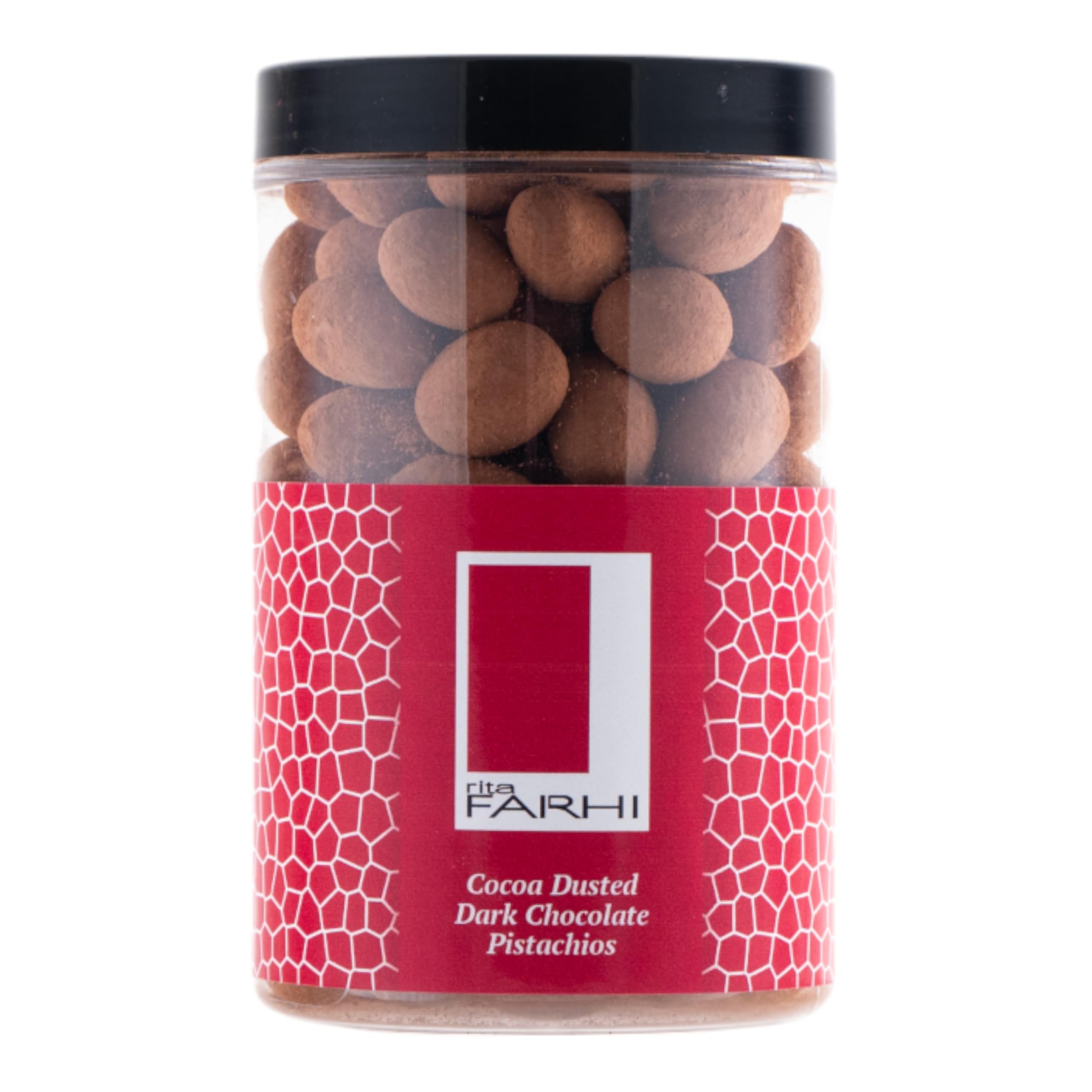 Sponsored Ad – Rita Farhi Cocoa Dusted Dark Chocolate Pistachios, 260g