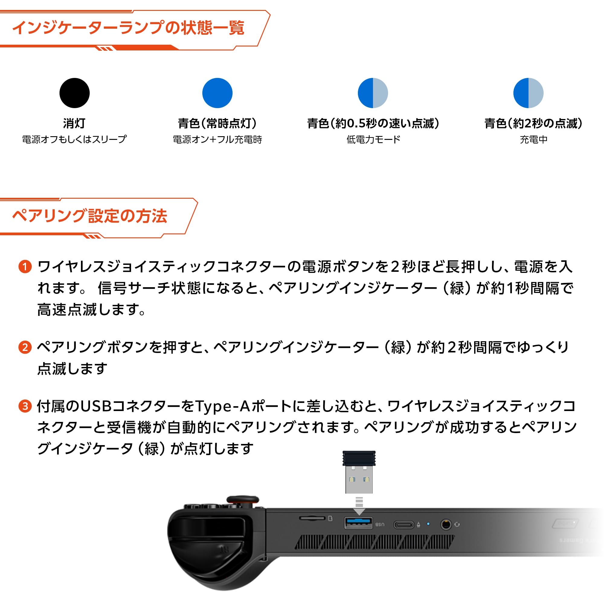 Amazon.co.jp: ONEXPLAYER 2 専用ワイヤレスジョイスティック
