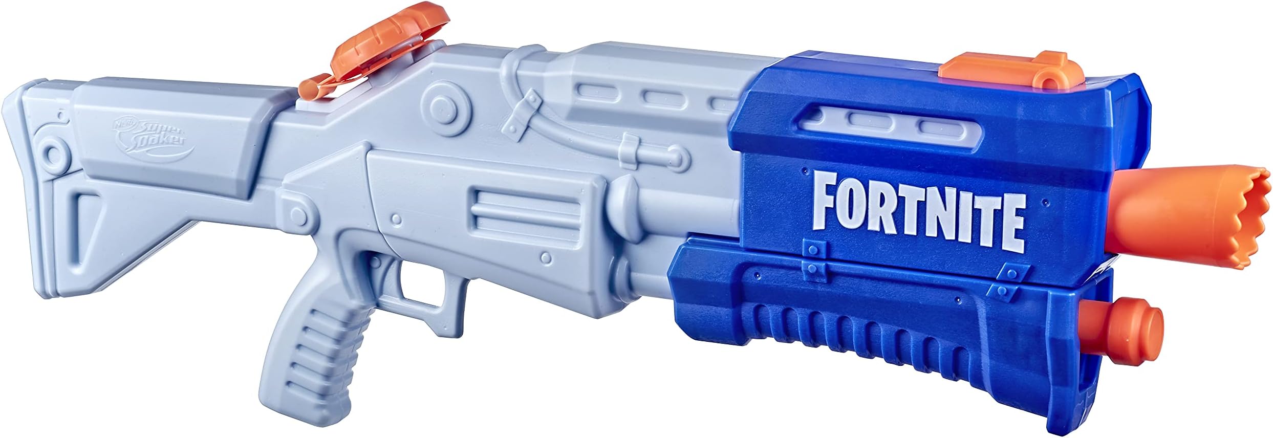 Super SoakerNerf Fortnite TS-R Nerf Water Blaster Toy, Pump Action, 36 Fluid Ounce or 1 Litre Capacity, for Kids, Teens, Adults