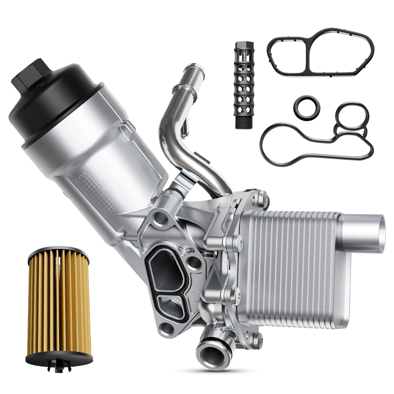 Amazon.com: Aluminum 55566784 Engine Oil Cooler for Chevy Cruze