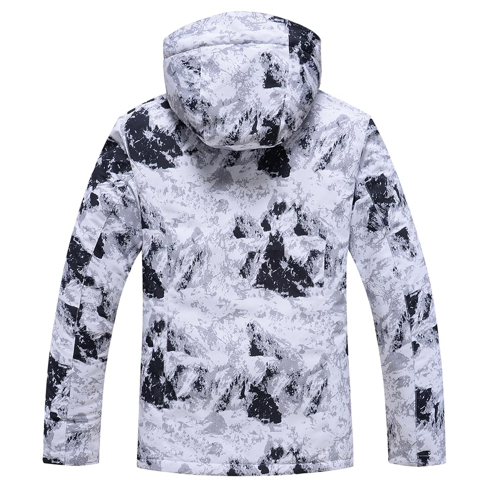 YEEFINE Herren Ys22-sj Skijacke und Hose