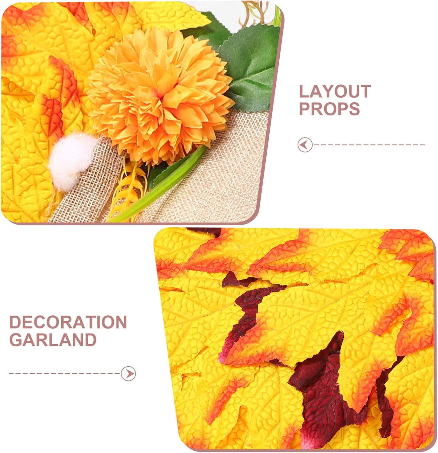 Fall Gnome Wreath with Maple Leaves Thanksgiving Harvest Decor for Front Door Autumn Floral Hanging Decoration for Indoor and Outdoor Use