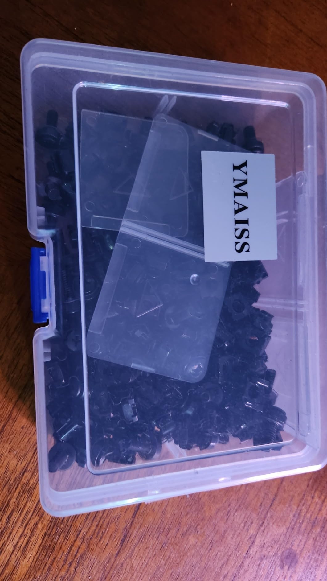 200pcs M6 Rack Screws & Cage Nuts Kit - 304 Stainless Steel Server Rack Hardware Assortment