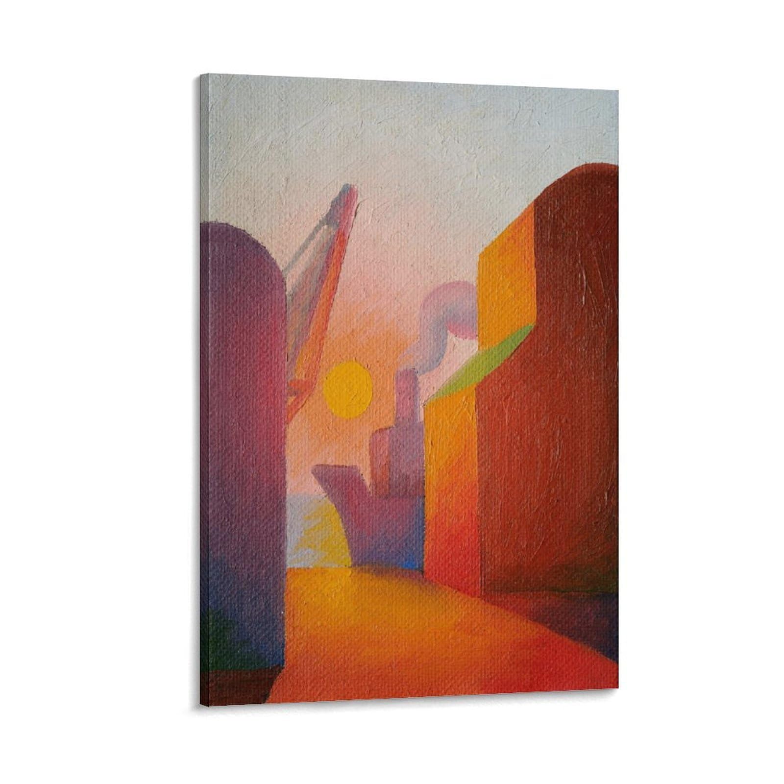 KLAGCBDF SALVO Il Porto Artworks Canvas Poster Wall Art Prints Home Modern Decor 12x18inch(30x45cm)