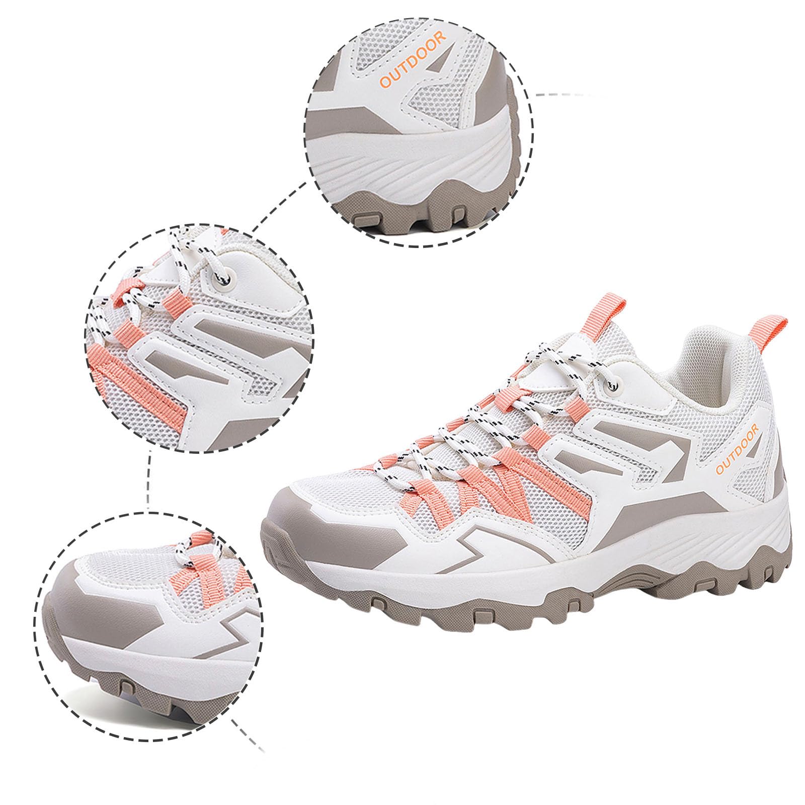 Zapato genérico para hombre, producto de calzado deportivo masculino innovador, estilo de pareja, tendencia transpirable y suela gruesa para actividades al aire libre Confort