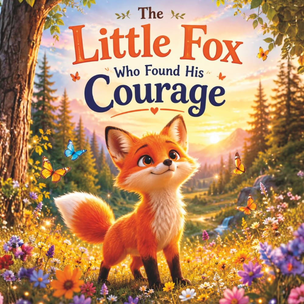 The Little Fox Who Found His Courage: A Heartwarming Children's Picture Book About Bravery, Friendship, and Believing in Yourself