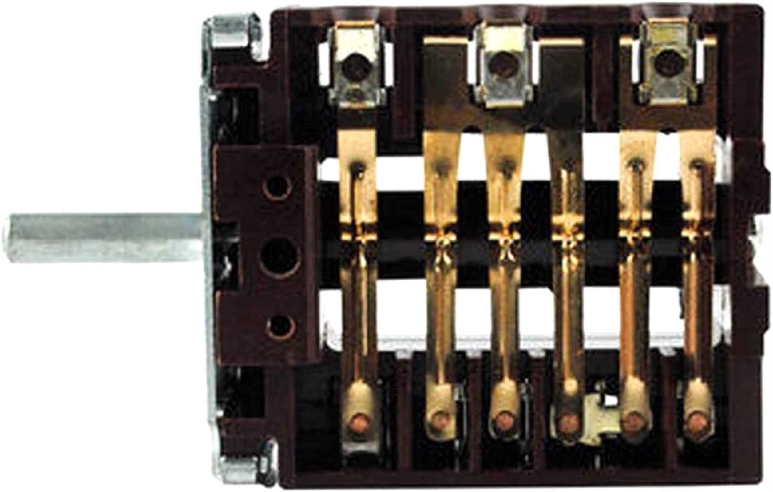 Encoder Switch Encoder Nero Riscaldatore elettrico rotativo a 360 gradi Manopola di alimentazione Interruttore 20A 16A 250V Interruttore a ingranaggi Multi Range Stufa Forno Interruttore RT345-1A