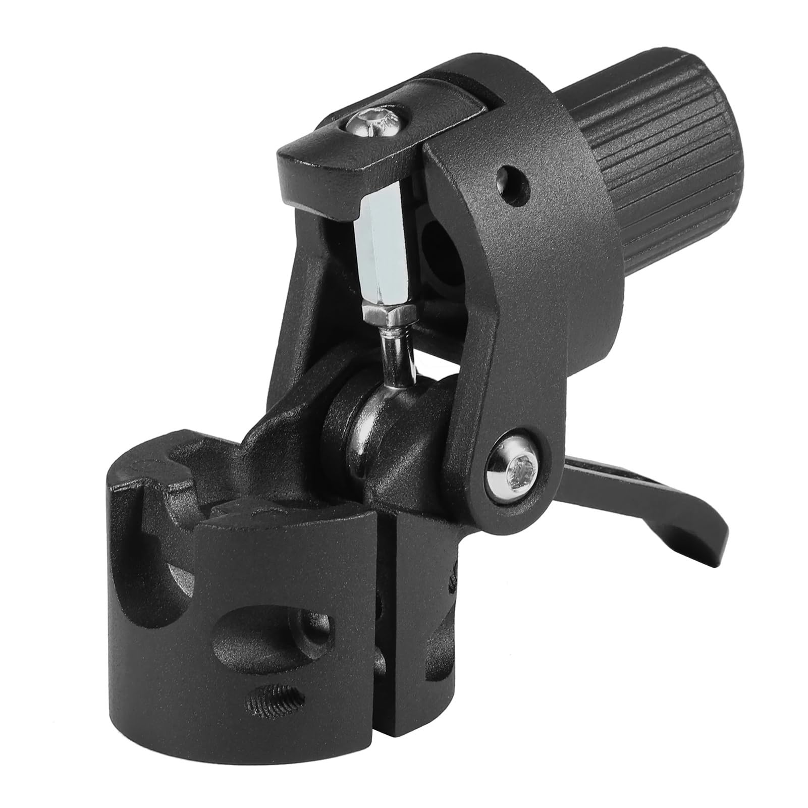 Parti di Scooter elettrici Base for palo Pieghevole in Metallo Solido, Base for palo Pieghevole di Ricambio Compatibile con l'accessorio for Vite for Monopattino Elettrico Xiaomi M365(Black)
