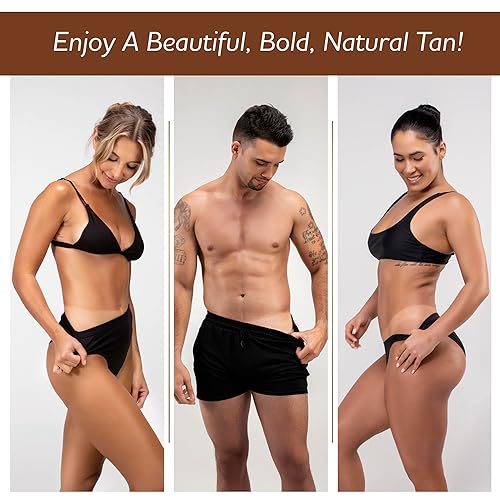 Miniatura 10 de Norvell Essentials Self Tanner Water Mousse, 5.8 onzas líquidas, frambuesa y almendra, espuma autobronceadora ligera para sin rayas, bronceado falso