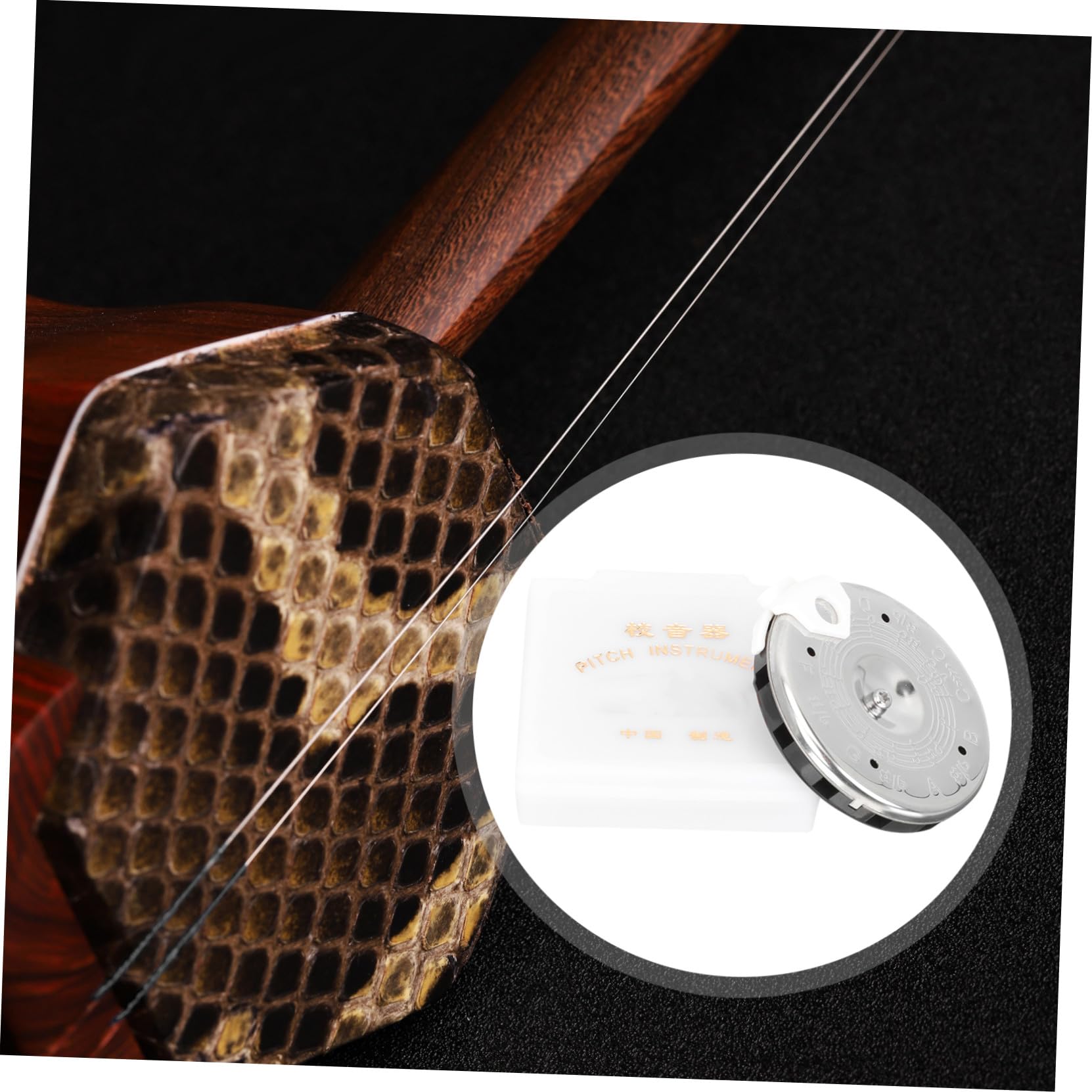 ibasenice 4sets Sintonizzatore Per Strumenti Musicali Accordatore Cromatico Professionale Per Chitarra Violino e Altri Strumenti Strumento Di Accordatura Pratico e Durevole Per Musicisti Di