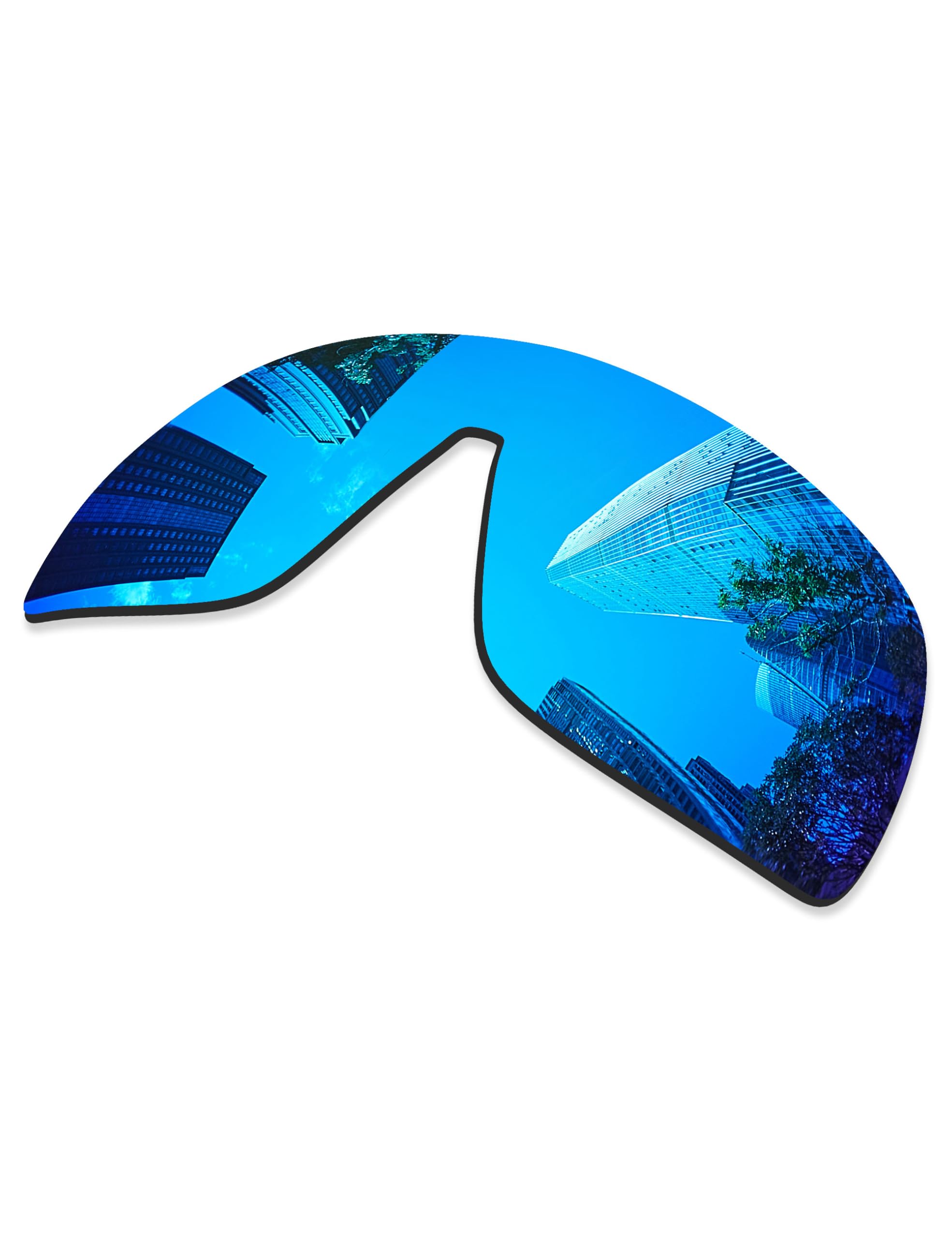 Lentes de repuesto para gafas de sol Oakley Sutro S OO9462, color negro + titanio plateado + azul hielo + rojo fuego