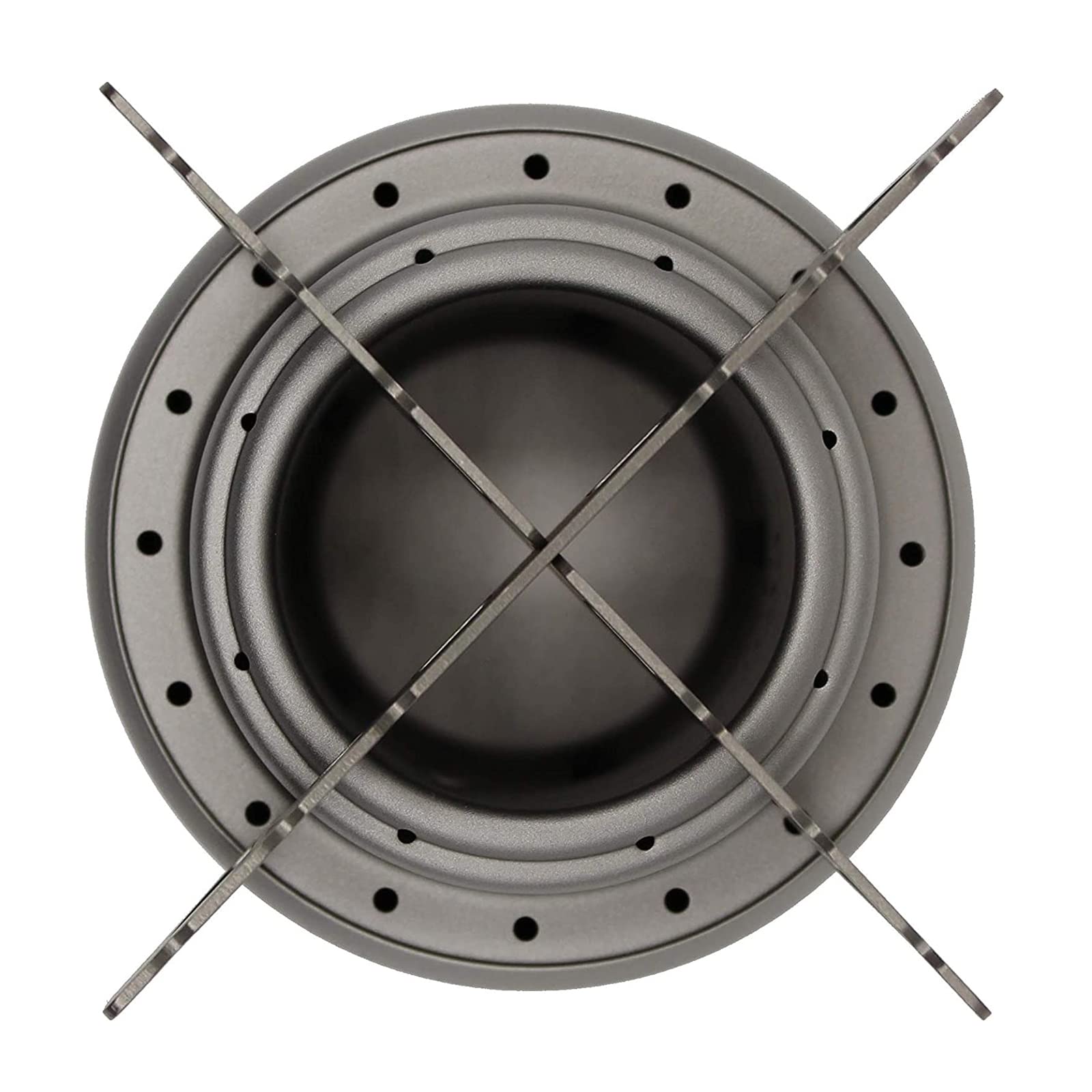 AnzAga Réchaud ultraléger, réchaud à Alcool en Titane pour la randonnée, Le Camping