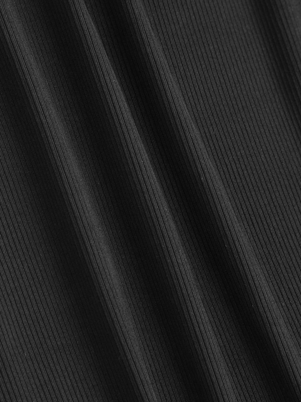 Avanova Women's Long Sleeve Square Neck Crop Top Twist Front Asymmetrical Shirt - Image 6