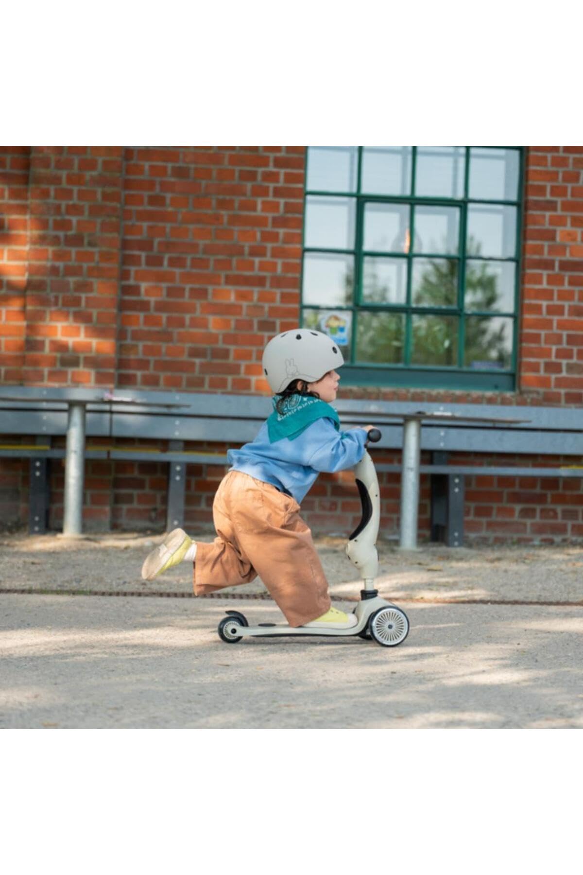 Highwaykick 1 Push and GO | Miffy Kollektion – 2-in-1 Lauflernhilfe und Kickboard
