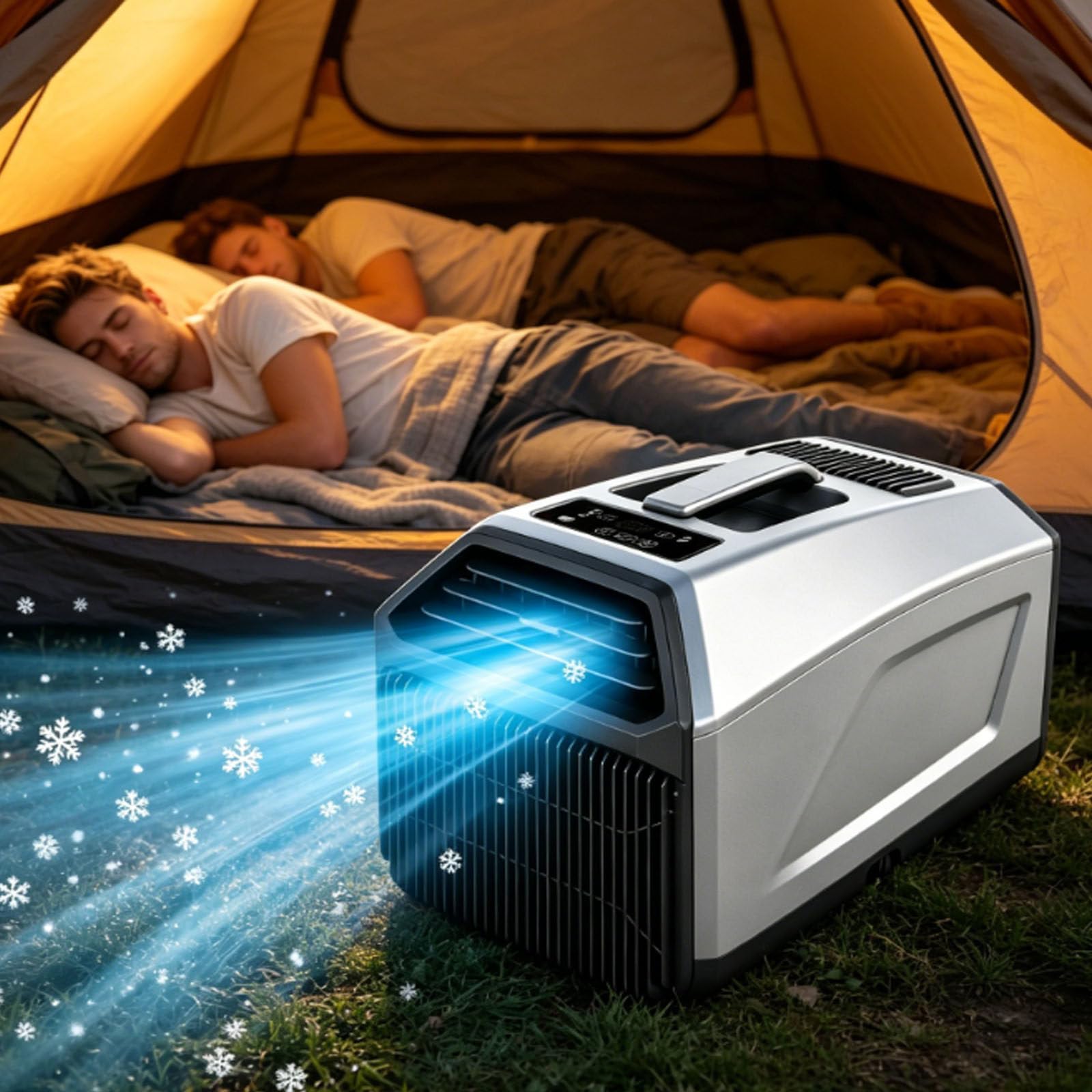 Mothdust One Color Tent Air Conditioner 3 In 1 Mobile Rv Ac Unit Portable Cooler
