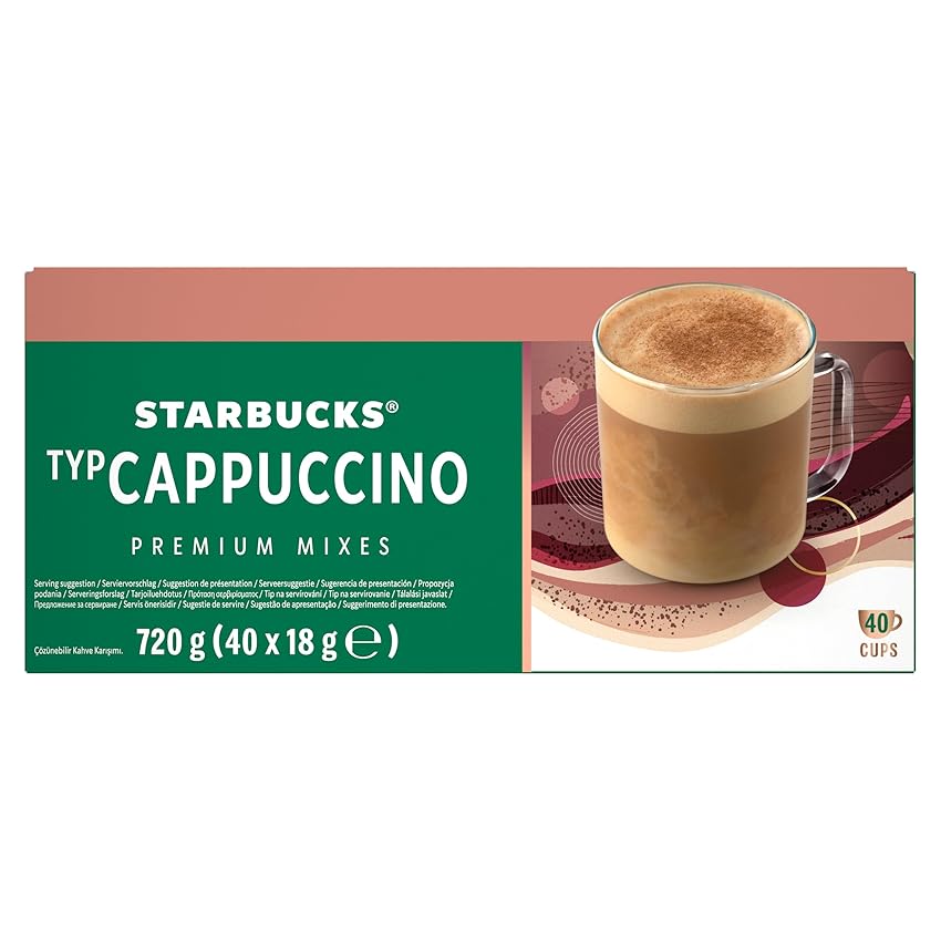 STARBUCKS Cappuccino solubile 720g (18g x 40) stick