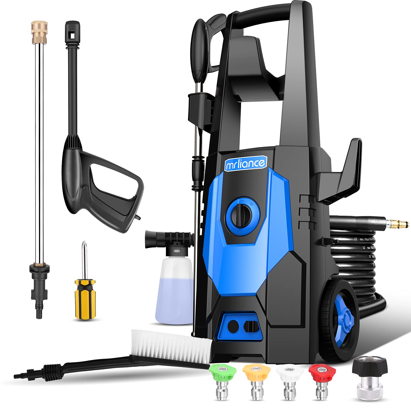 Buy Electric Pressure Washer,3500PSI High Pressure Washer 2.6GPM Power