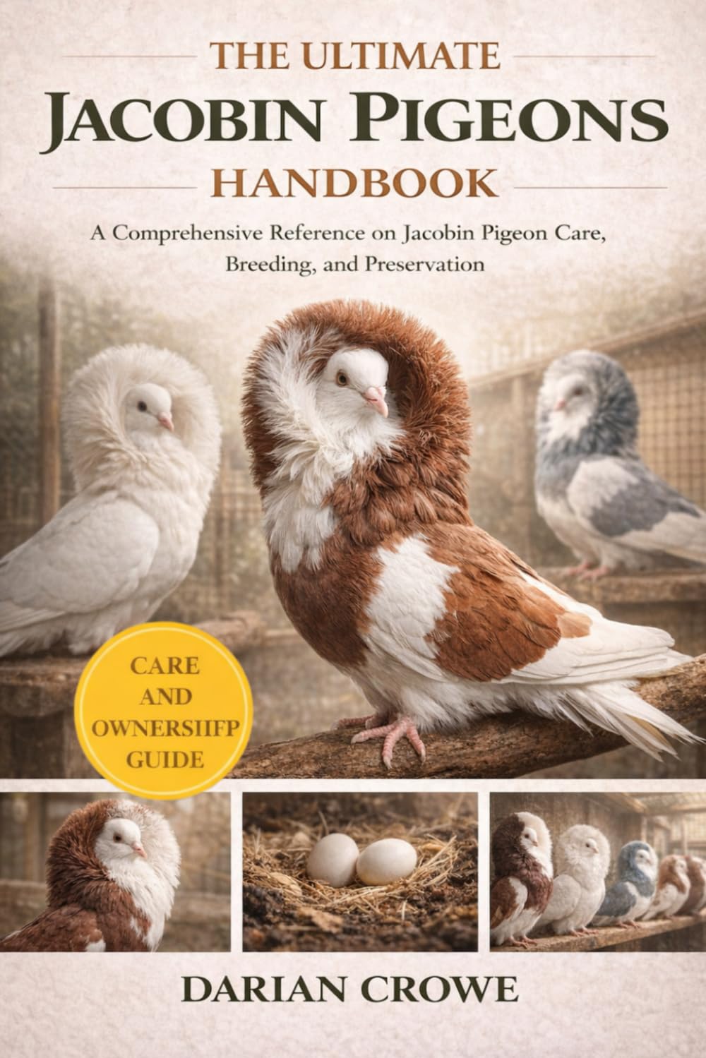 THE ULTIMATE JACOBIN PIGEONS HANDBOOK: A Comprehensive Reference on Jacobin Pigeon Care, Breeding, and Preservation