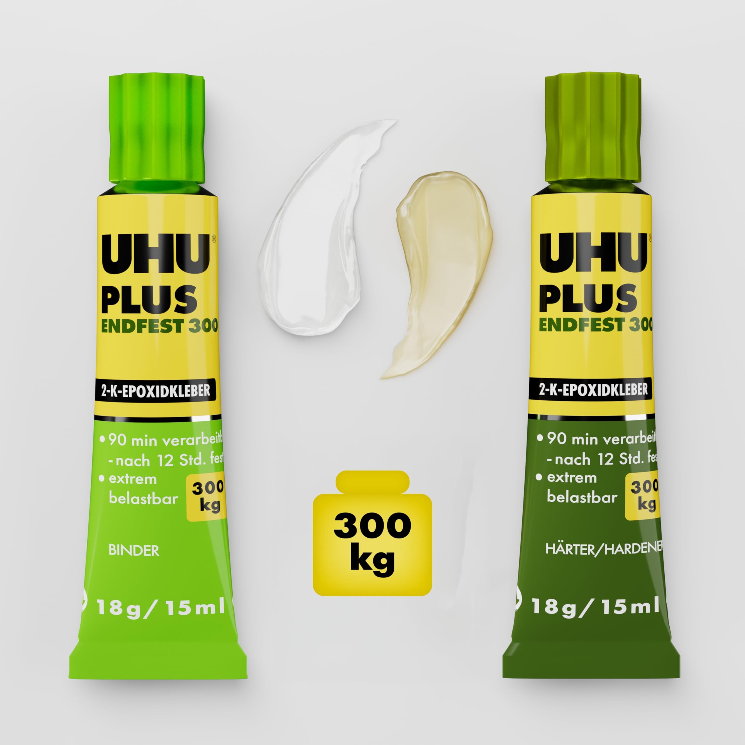 UHU Plus Endfest 300 Zwei-Komponentenkleber 45640 33 g