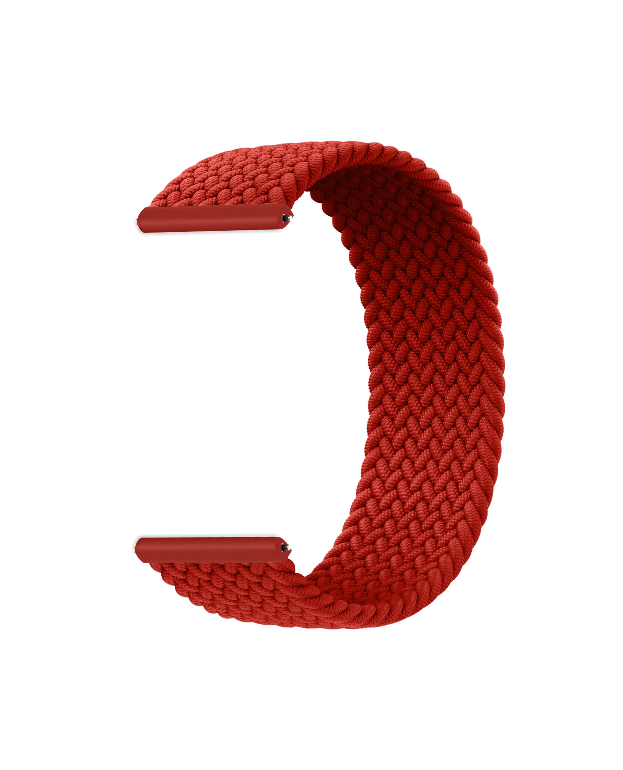 DailyObjects Red Braided Solo Loop Watchband compatible with Samsung/OnePlus/Fitbit Smartwatches (22mm) (Watch not Included) (B0D6GRP6JL) Amazon Price History, Amazon Price Tracker