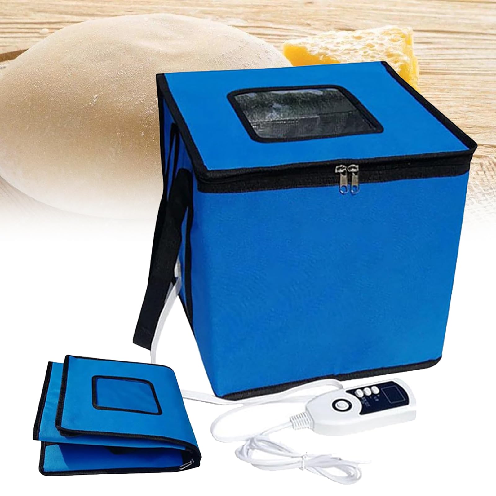 Caja de fermentación de masa con control de temperatura exacto y temporizador para panadería