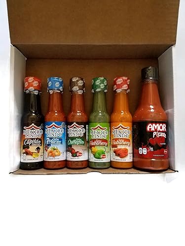 Miniatura 2 de Set de Castillo Salsas México Lindo con Salsa Caliente Amor - 6 Artículos
