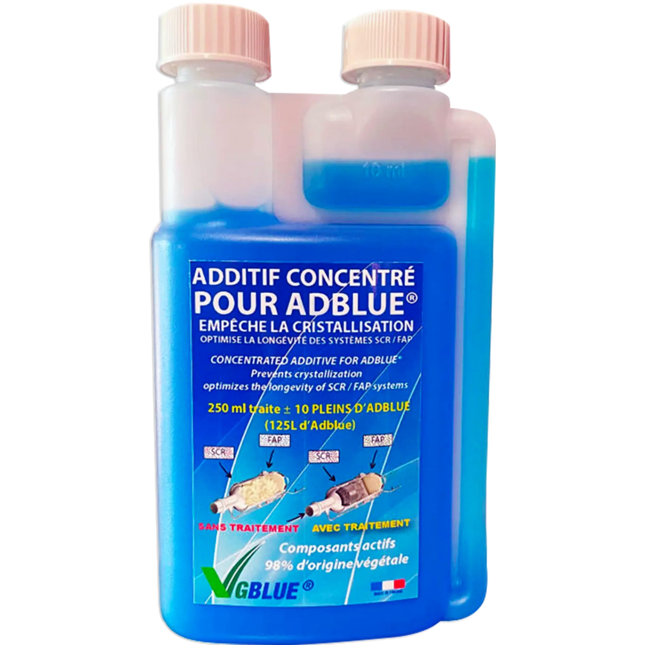 Anti cristalisant adBlue additif 250 ml VGBLUE