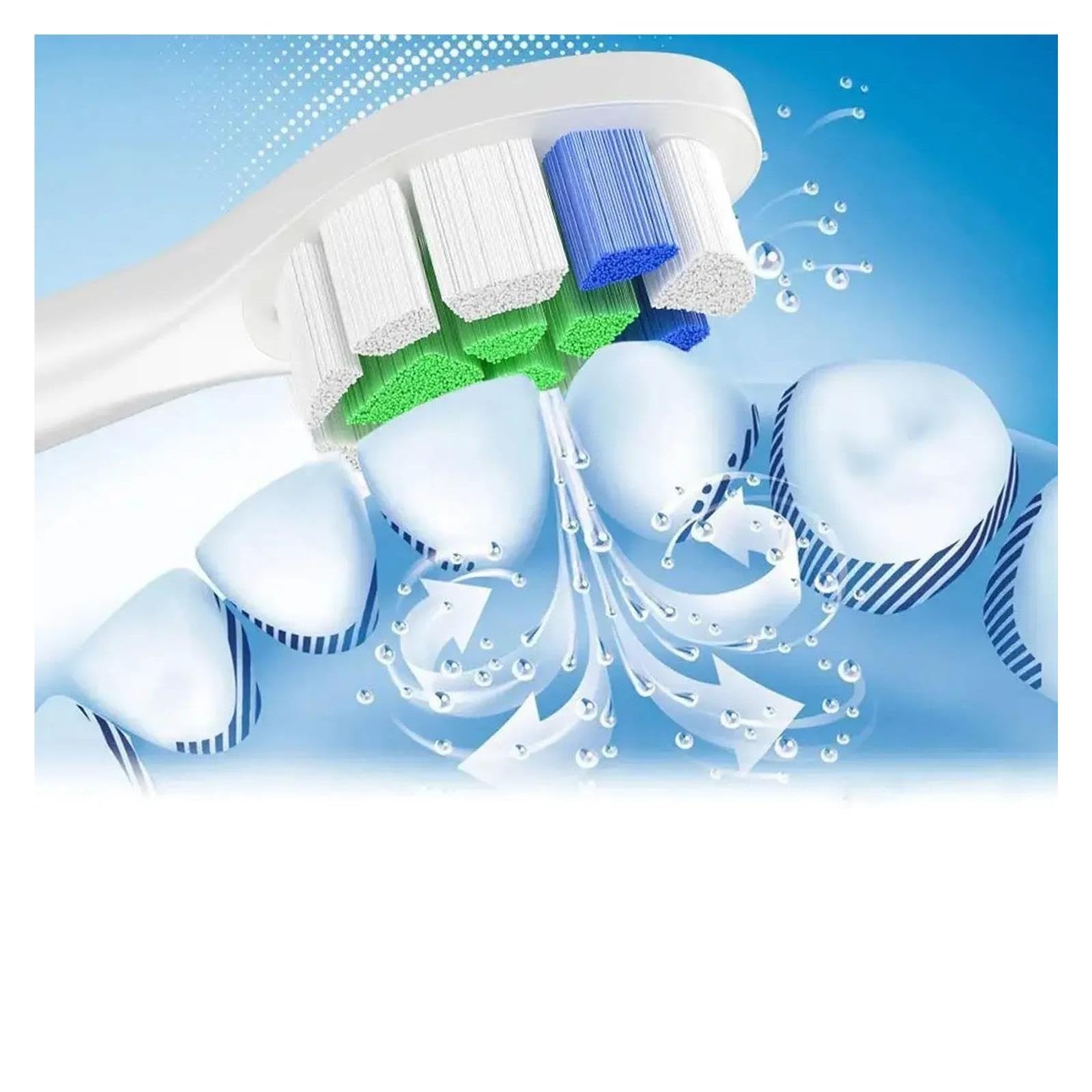 Testine Spazzolino, Compatibile Con Philips, 1100 2100 4100 5100