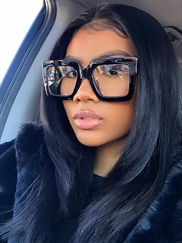 Miniatura 2 de Melpomenia Gafas de luz azul de gran tamaño para mujer, gafas de marco grande de moda, gafas sin receta